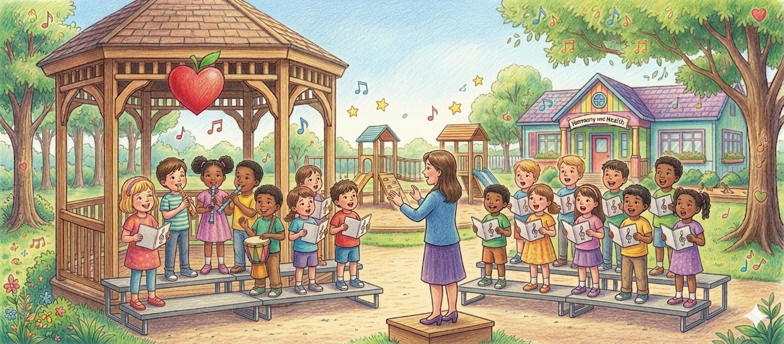 Music Education at Harmony and Health Microschool